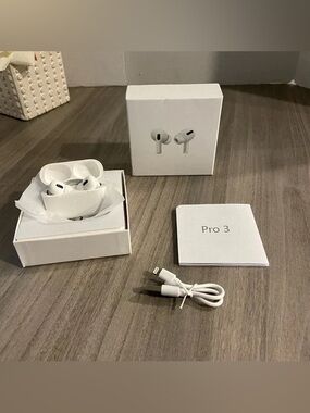 Apple White Wireless air pods gen 3 pro brand nev